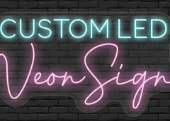 custom led neon lights