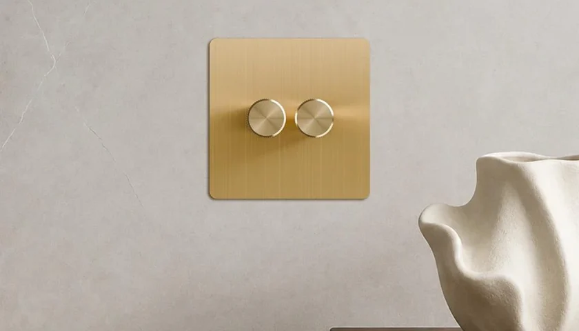 Smart Dimmer Brass 1 2 3 4 Gang